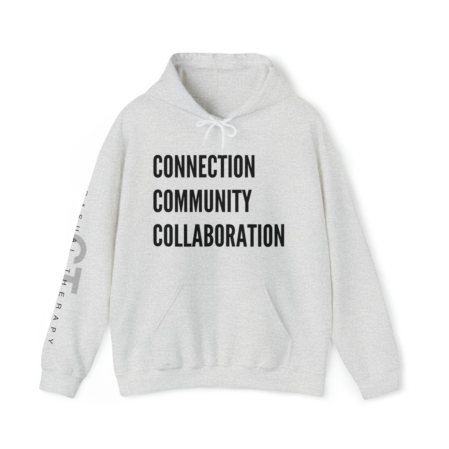 Connection Community Collaboration - Unisex Heavy Blend⢠Hooded Sweatshirt - Casual Therapy