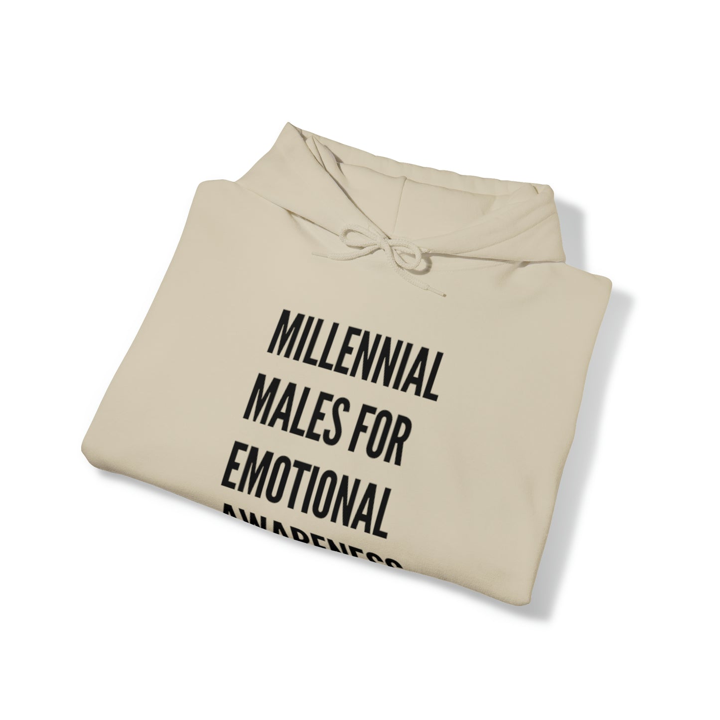 Millennial Males for Emotional Awareness - Unisex Heavy Blend⢠Hooded Sweatshirt - Casual Therapy