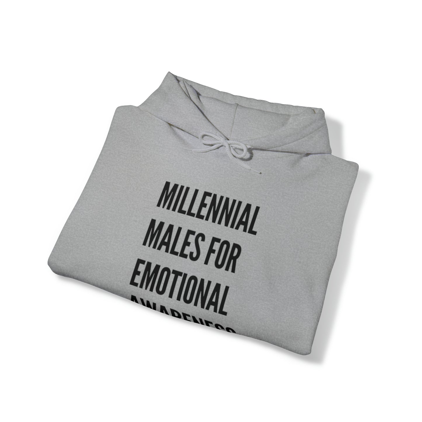 Millennial Males for Emotional Awareness - Unisex Heavy Blend⢠Hooded Sweatshirt - Casual Therapy