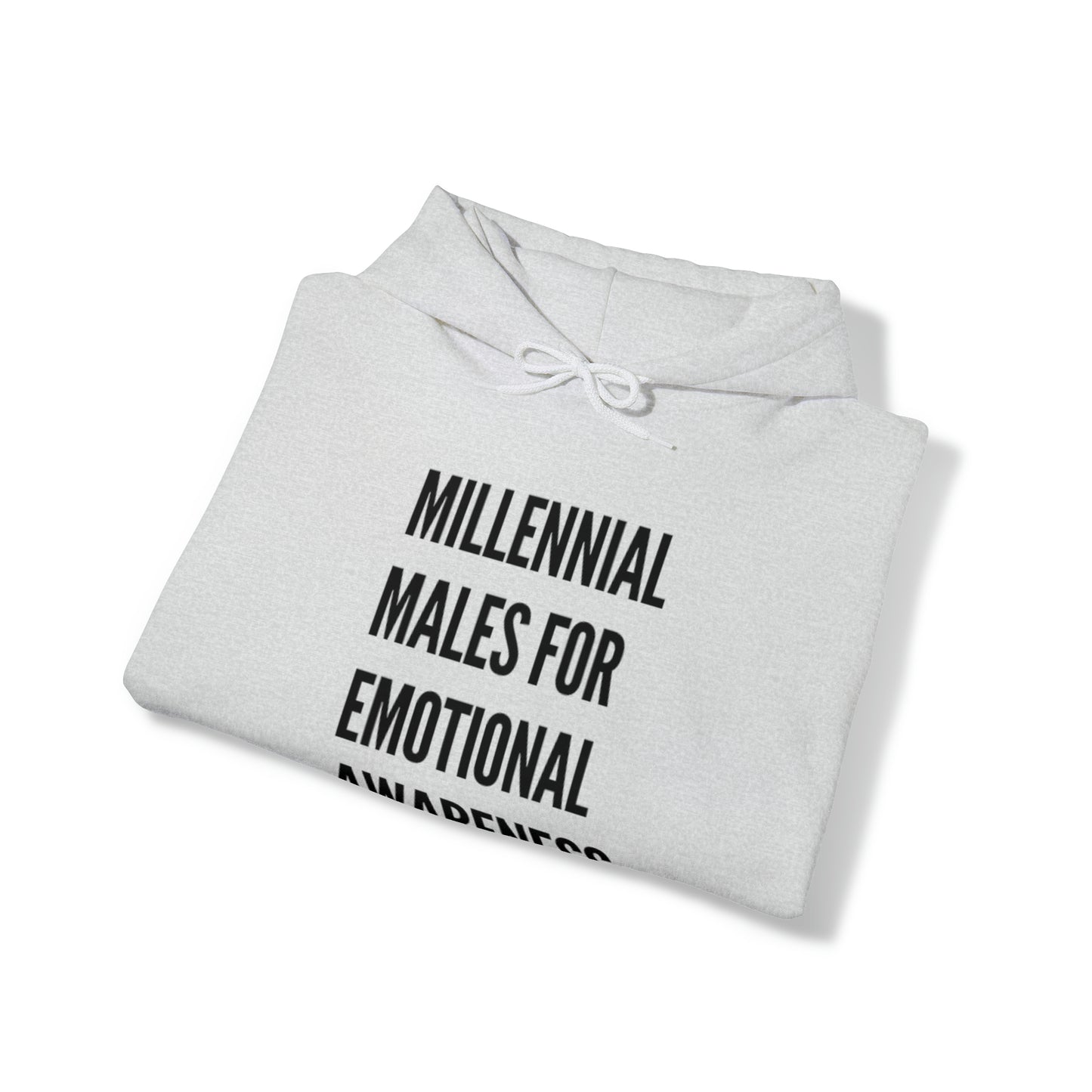 Millennial Males for Emotional Awareness - Unisex Heavy Blend⢠Hooded Sweatshirt - Casual Therapy