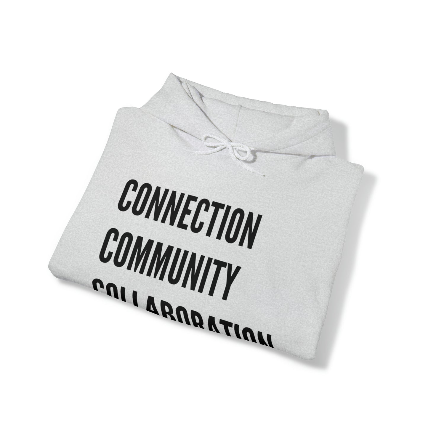 Connection Community Collaboration - Unisex Heavy Blend⢠Hooded Sweatshirt - Casual Therapy