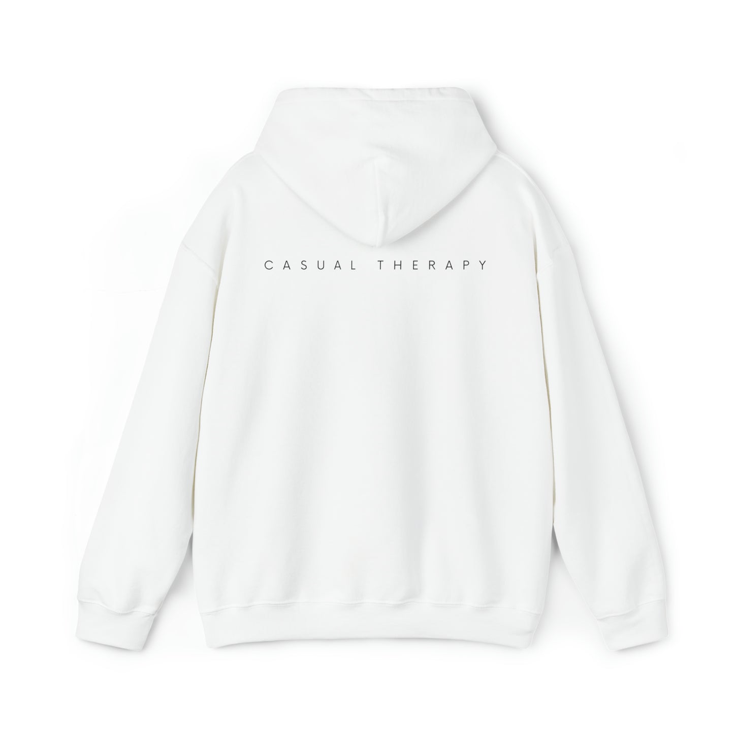 Casual Therapy Classic Logo - Unisex Heavy Blend⢠Hooded Sweatshirt - Casual Therapy