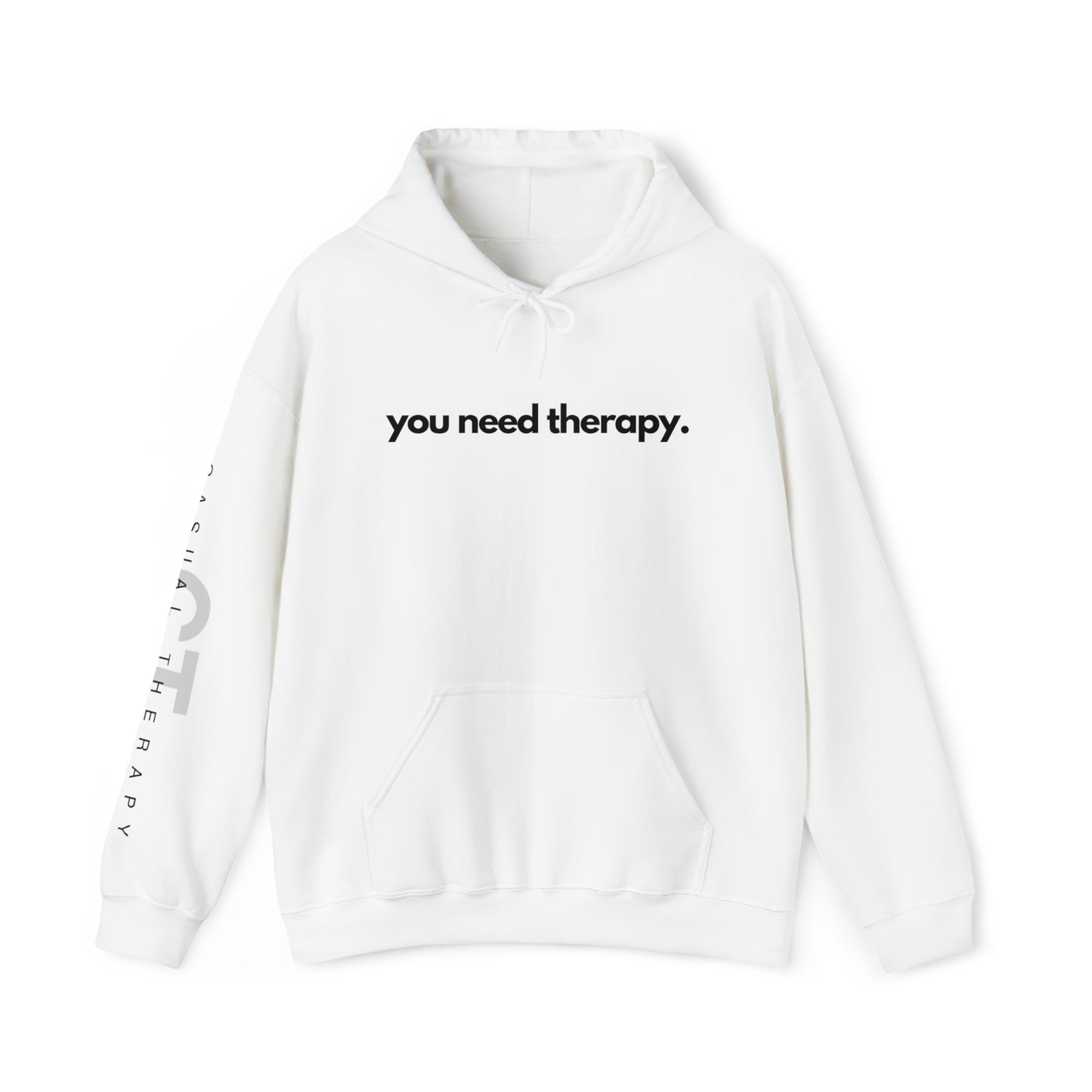 You Need Therapy - Unisex Heavy Blend⢠Hooded Sweatshirt - Casual Therapy