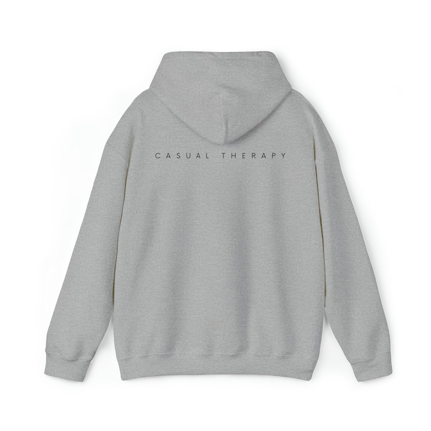 Casual Therapy Classic Logo - Unisex Heavy Blend⢠Hooded Sweatshirt - Casual Therapy