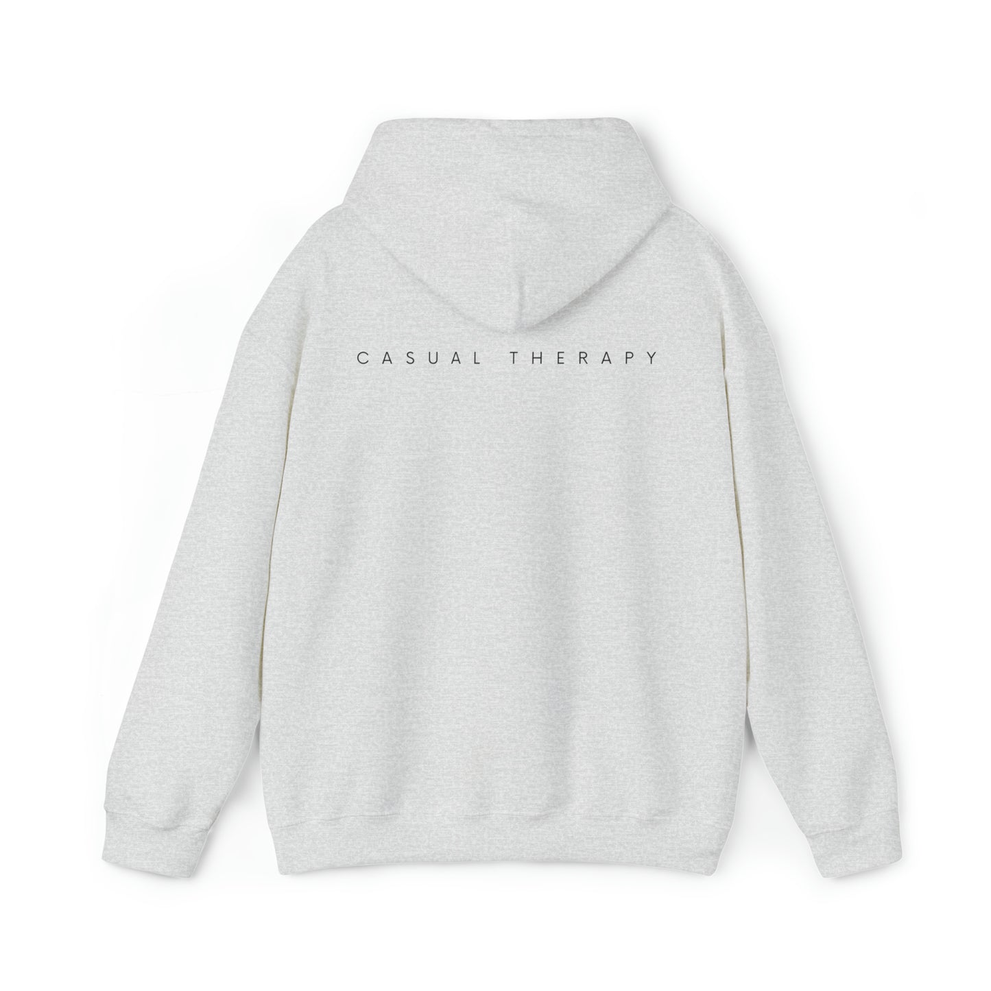 Casual Therapy Classic Logo - Unisex Heavy Blend⢠Hooded Sweatshirt - Casual Therapy