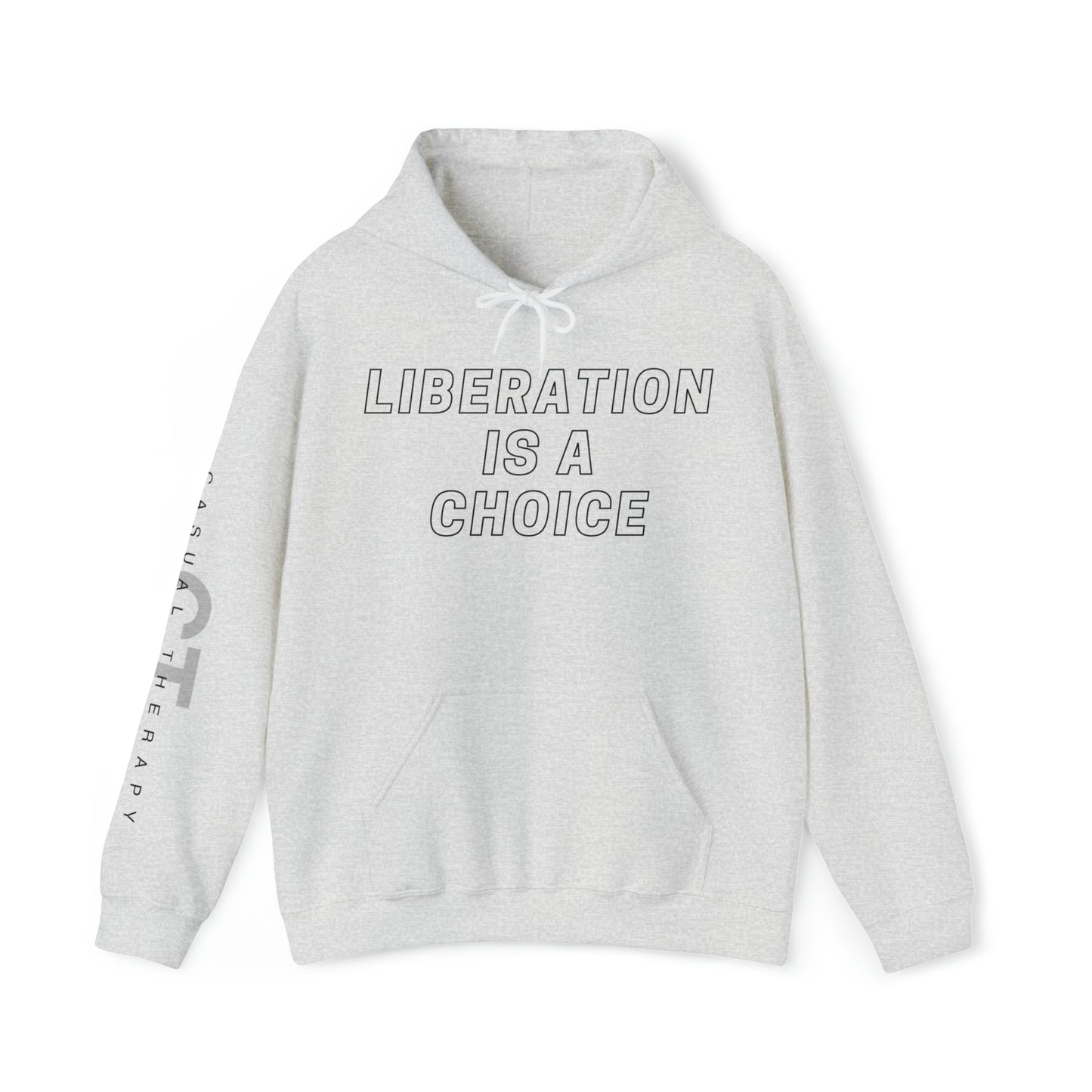 Liberation is a Choice - Unisex Heavy Blend⢠Hooded Sweatshirt - Casual Therapy