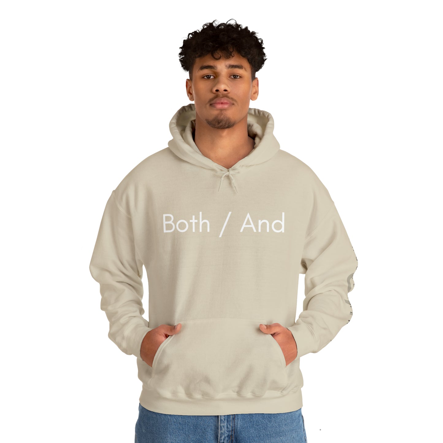 Both / And - Unisex Heavy Blend™ Hooded Sweatshirt - Casual Therapy