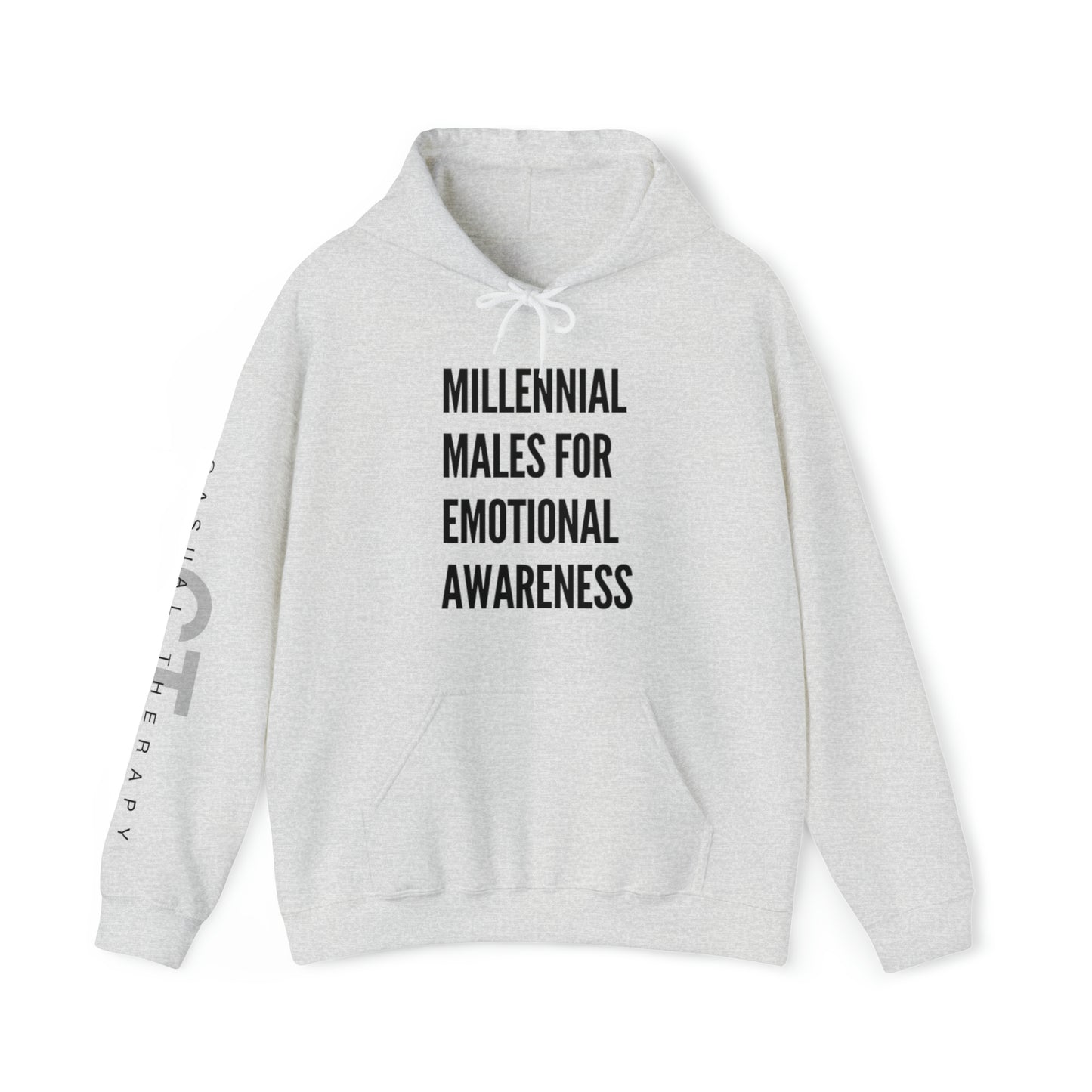 Millennial Males for Emotional Awareness - Unisex Heavy Blend⢠Hooded Sweatshirt - Casual Therapy