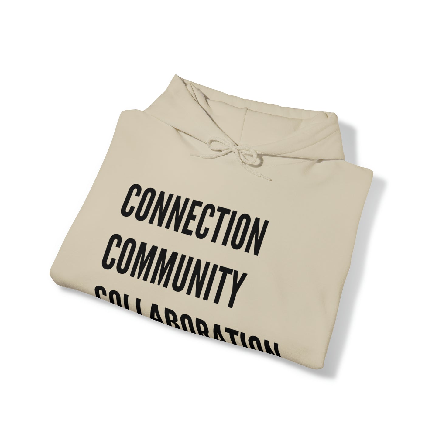 Connection Community Collaboration - Unisex Heavy Blend⢠Hooded Sweatshirt - Casual Therapy