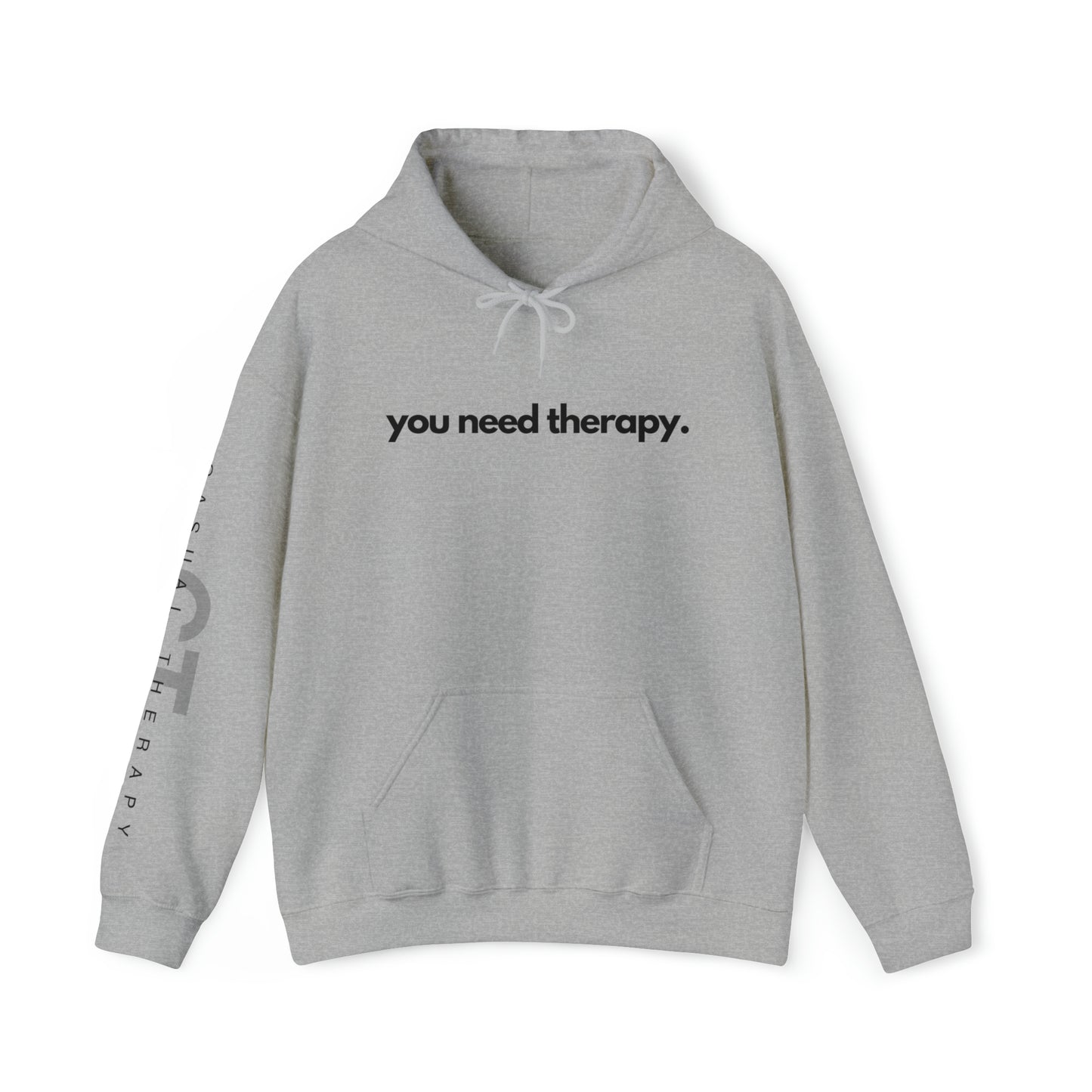 You Need Therapy - Unisex Heavy Blend⢠Hooded Sweatshirt - Casual Therapy