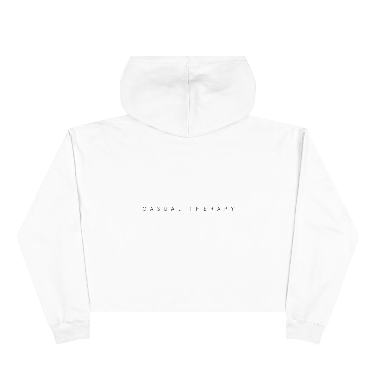 Falling In Love With Myself - Crop Hoodie - Casual Therapy