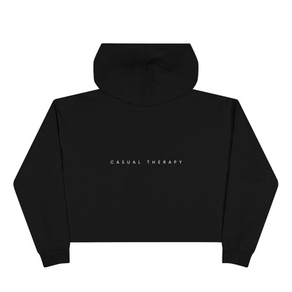 You Need Therapy Repeater - Crop Hoodie - Casual Therapy