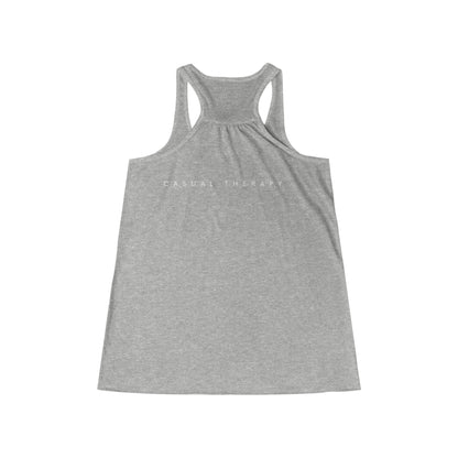 Nobody is coming to save you - Flowy Racerback Tank - Casual Therapy