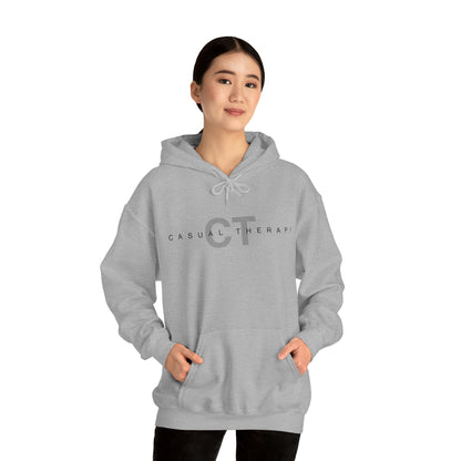 Casual Therapy Classic Logo - Unisex Heavy Blend™ Hooded Sweatshirt - Casual Therapy