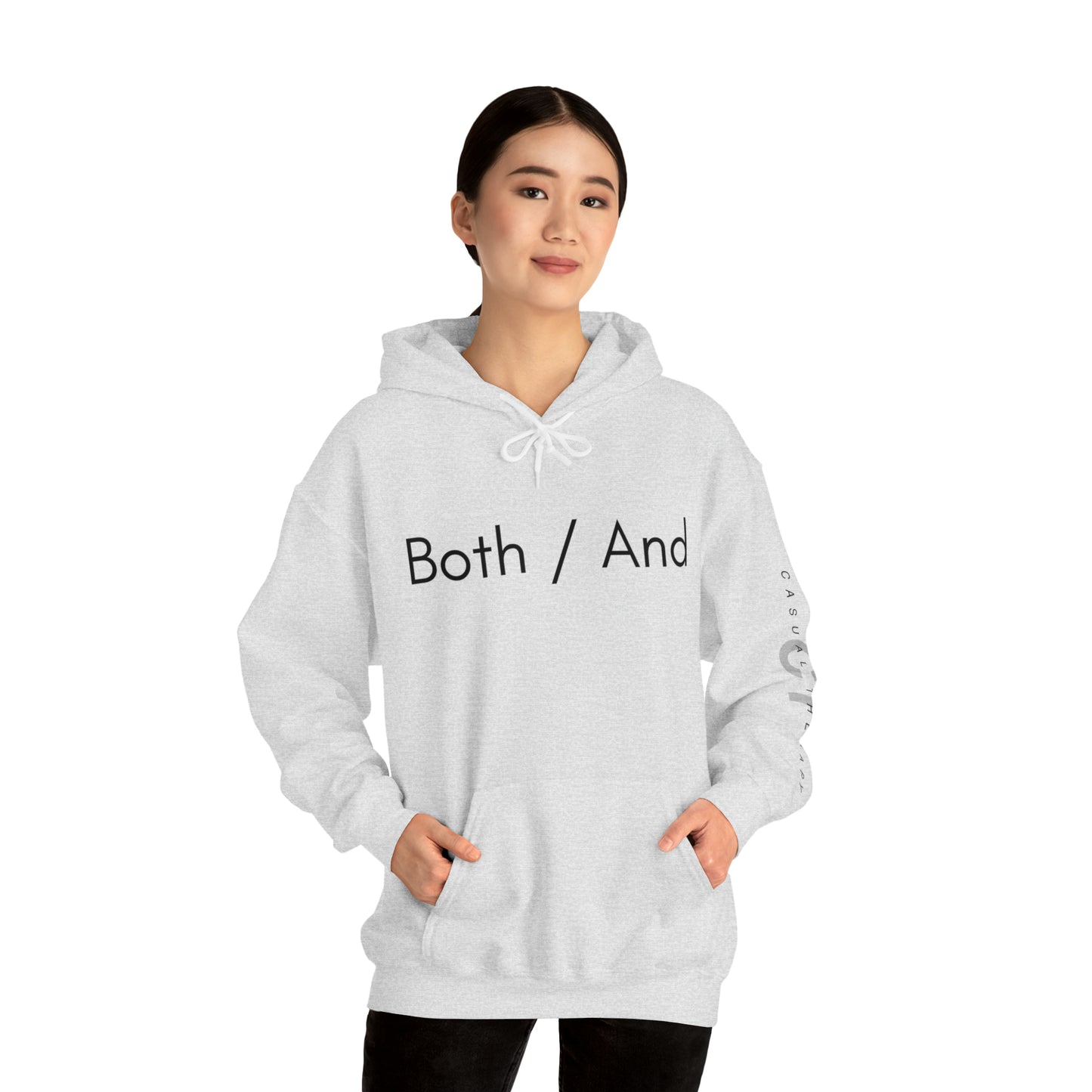 Both / And - Unisex Heavy Blend™ Hooded Sweatshirt - Casual Therapy