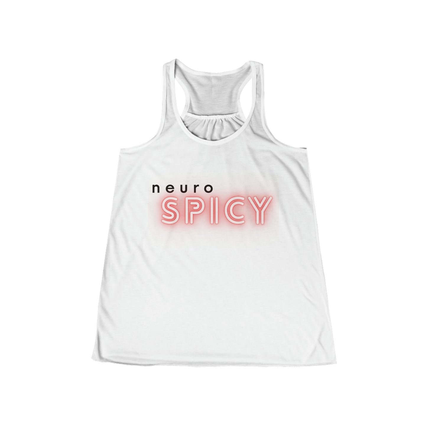 Neuro Spicy - Flowy Racerback Tank - Casual Therapy