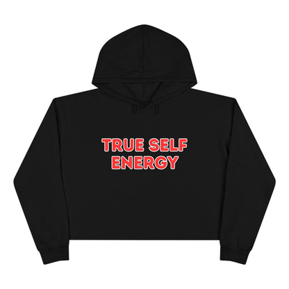 True Self Energy - Crop Hoodie - Casual Therapy