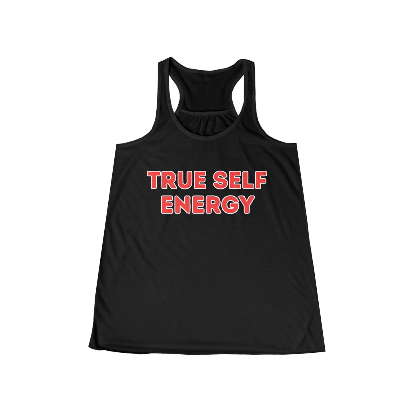 True Self Energy - Flowy Racerback Tank - Casual Therapy