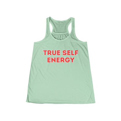 True Self Energy - Flowy Racerback Tank - Casual Therapy