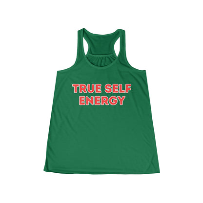 True Self Energy - Flowy Racerback Tank - Casual Therapy