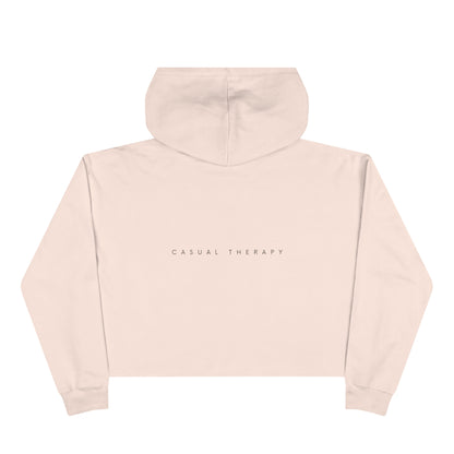 True Self Energy - Crop Hoodie - Casual Therapy