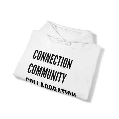 Connection Community Collaboration - Unisex Heavy Blend™ Hooded Sweatshirt - Casual Therapy