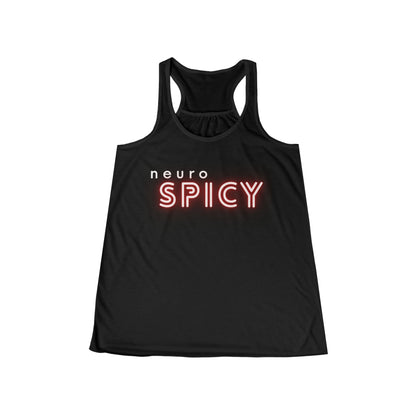 Neuro Spicy - Flowy Racerback Tank - Casual Therapy