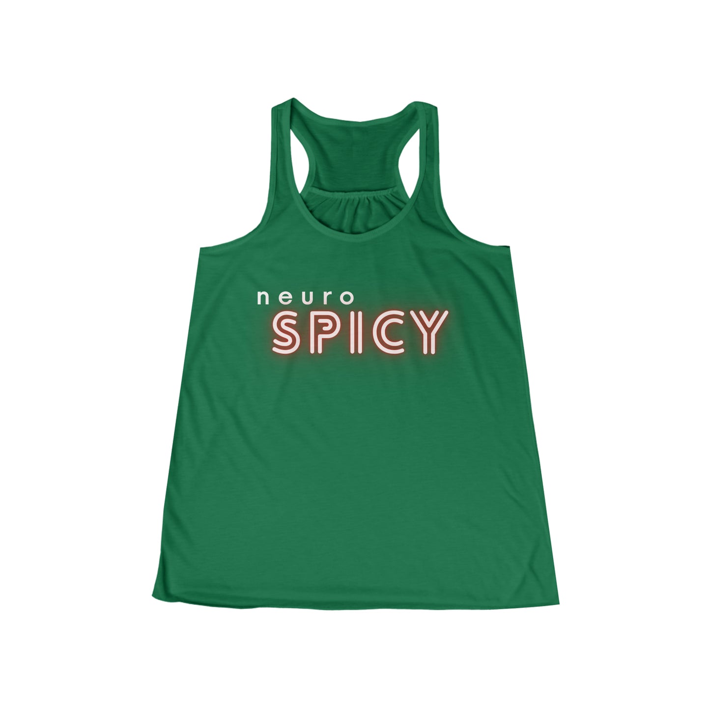 Neuro Spicy - Flowy Racerback Tank - Casual Therapy