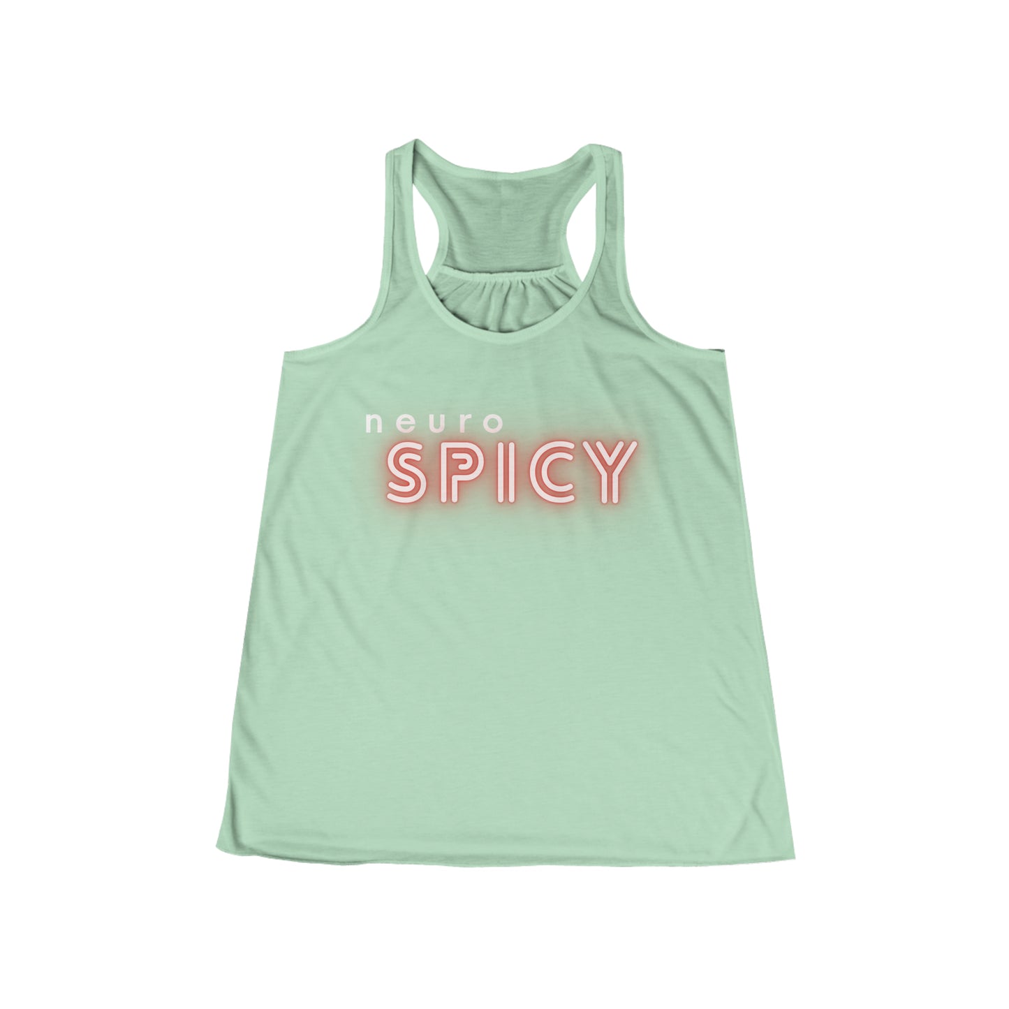 Neuro Spicy - Flowy Racerback Tank - Casual Therapy