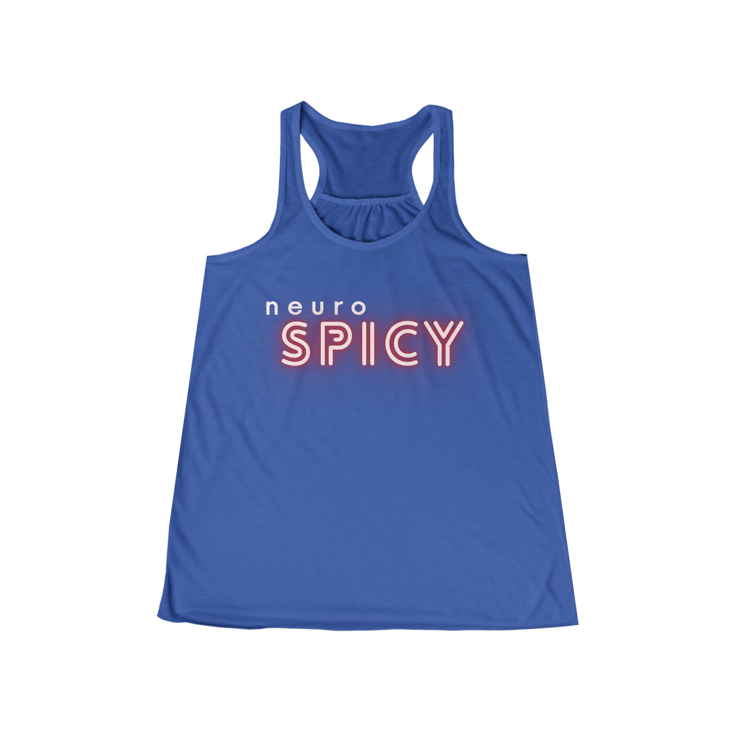 Neuro Spicy - Flowy Racerback Tank - Casual Therapy