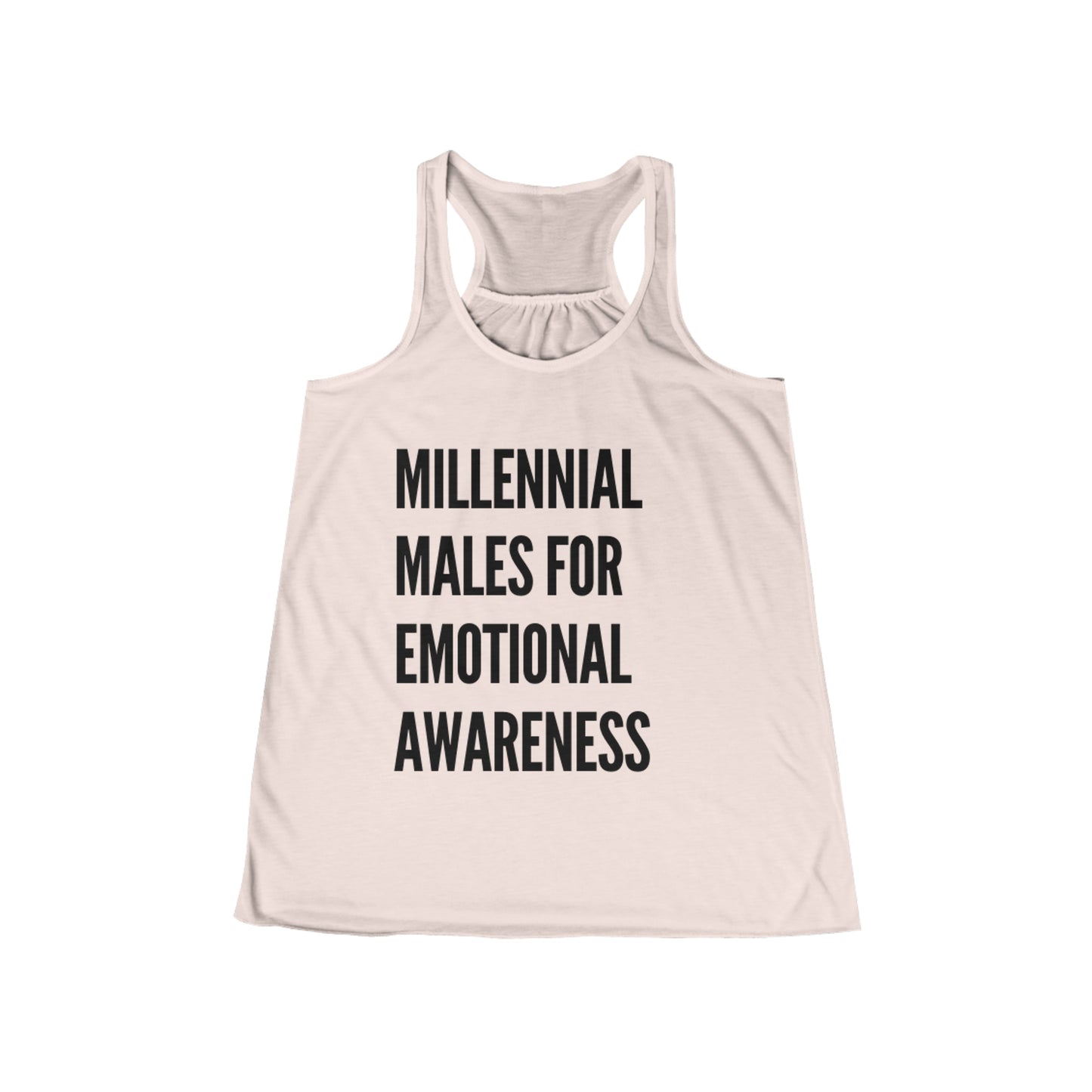 Millennial Males for Emotional Awareness - Flowy Racerback Tank - Casual Therapy