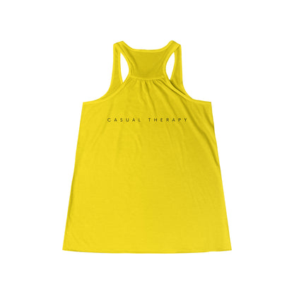 Nobody is coming to save you - Flowy Racerback Tank - Casual Therapy