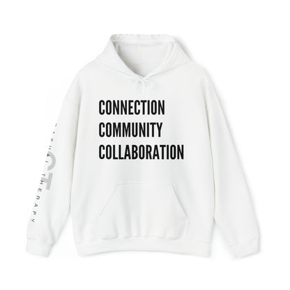 Connection Community Collaboration - Unisex Heavy Blend™ Hooded Sweatshirt - Casual Therapy