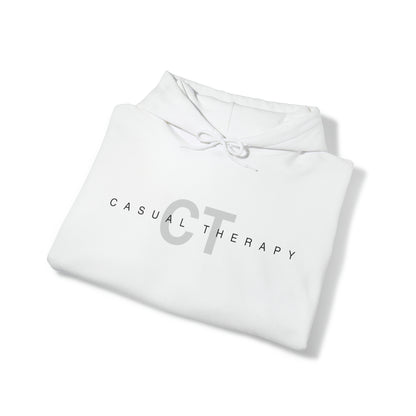 Casual Therapy Classic Logo - Unisex Heavy Blend™ Hooded Sweatshirt - Casual Therapy