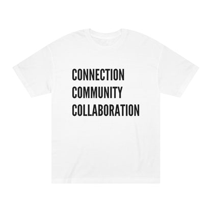 Connection Community Collaboration - Unisex Classic Tee - Casual Therapy