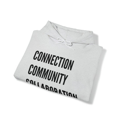 Connection Community Collaboration - Unisex Heavy Blend™ Hooded Sweatshirt - Casual Therapy