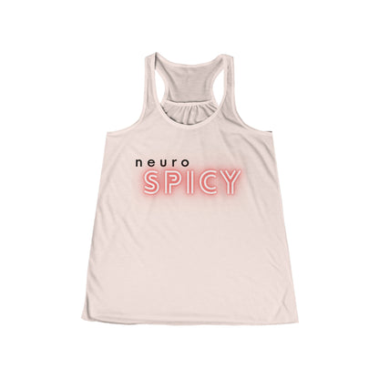 Neuro Spicy - Flowy Racerback Tank - Casual Therapy