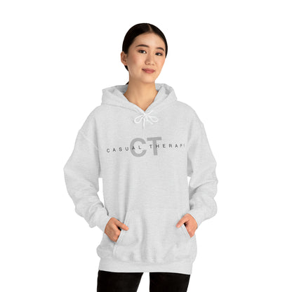 Casual Therapy Classic Logo - Unisex Heavy Blend™ Hooded Sweatshirt - Casual Therapy