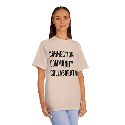 Connection Community Collaboration - Unisex Classic Tee - Casual Therapy