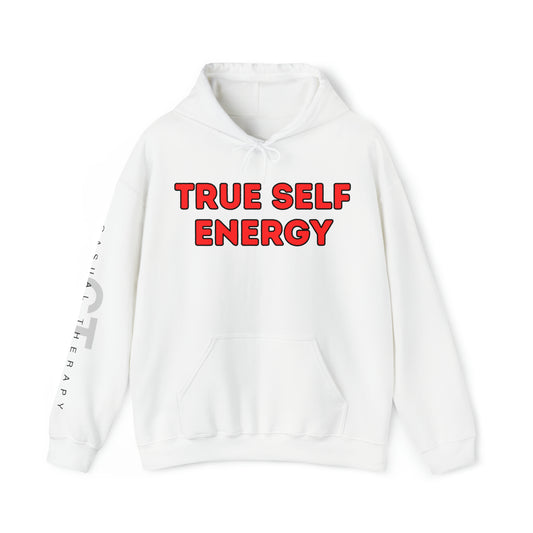 True Self Energy - Unisex Heavy Blend™ Hooded Sweatshirt - Casual Therapy