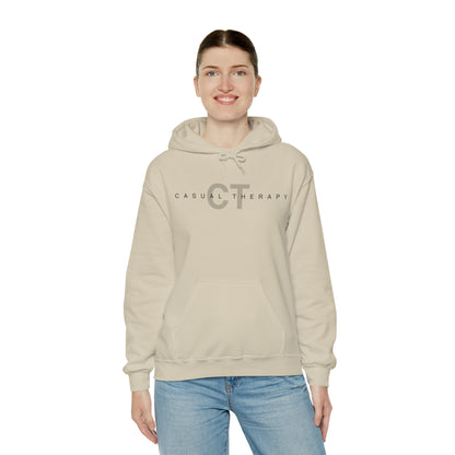 Casual Therapy Classic Logo - Unisex Heavy Blend™ Hooded Sweatshirt - Casual Therapy