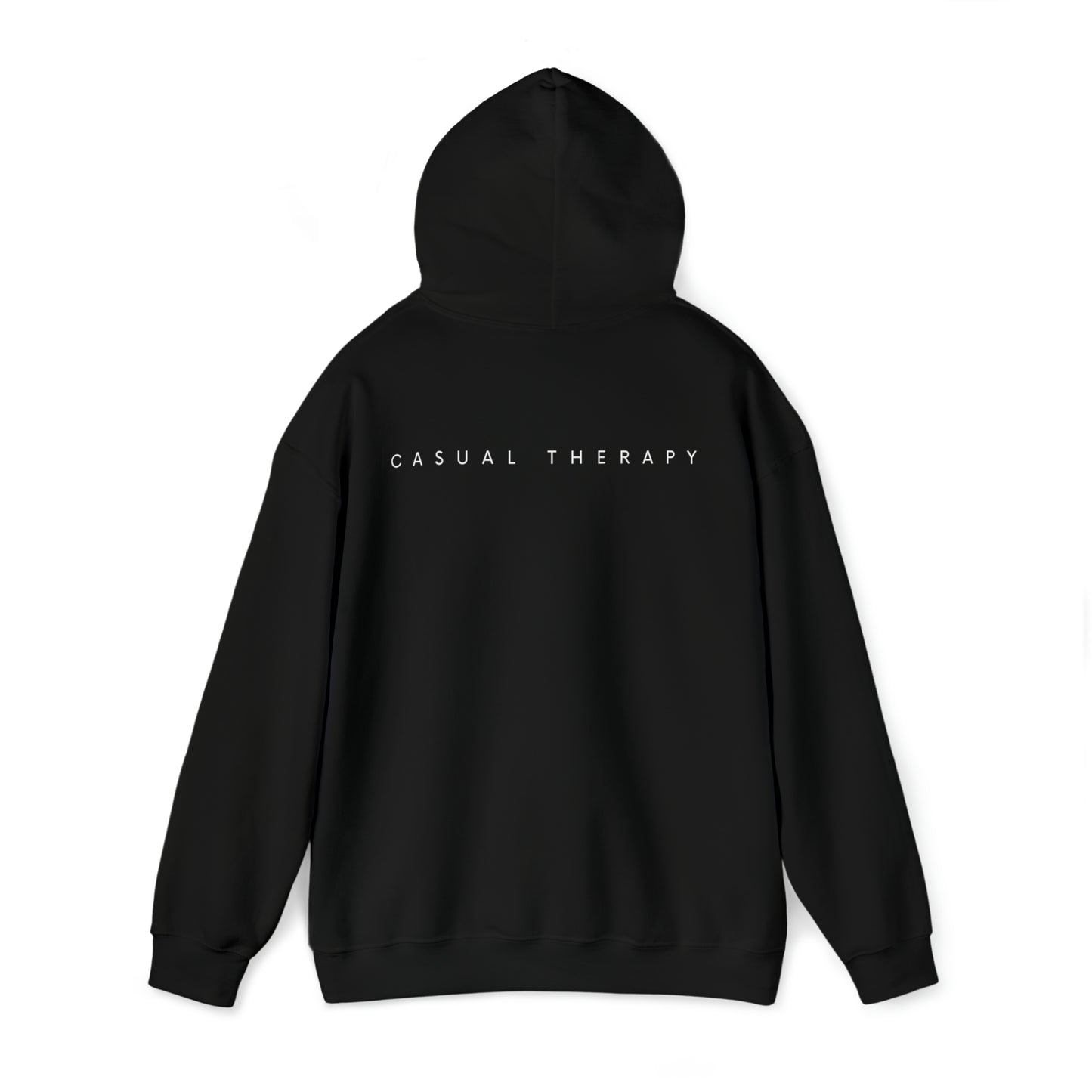 Casual Therapy Classic Logo - Unisex Heavy Blend™ Hooded Sweatshirt - Casual Therapy