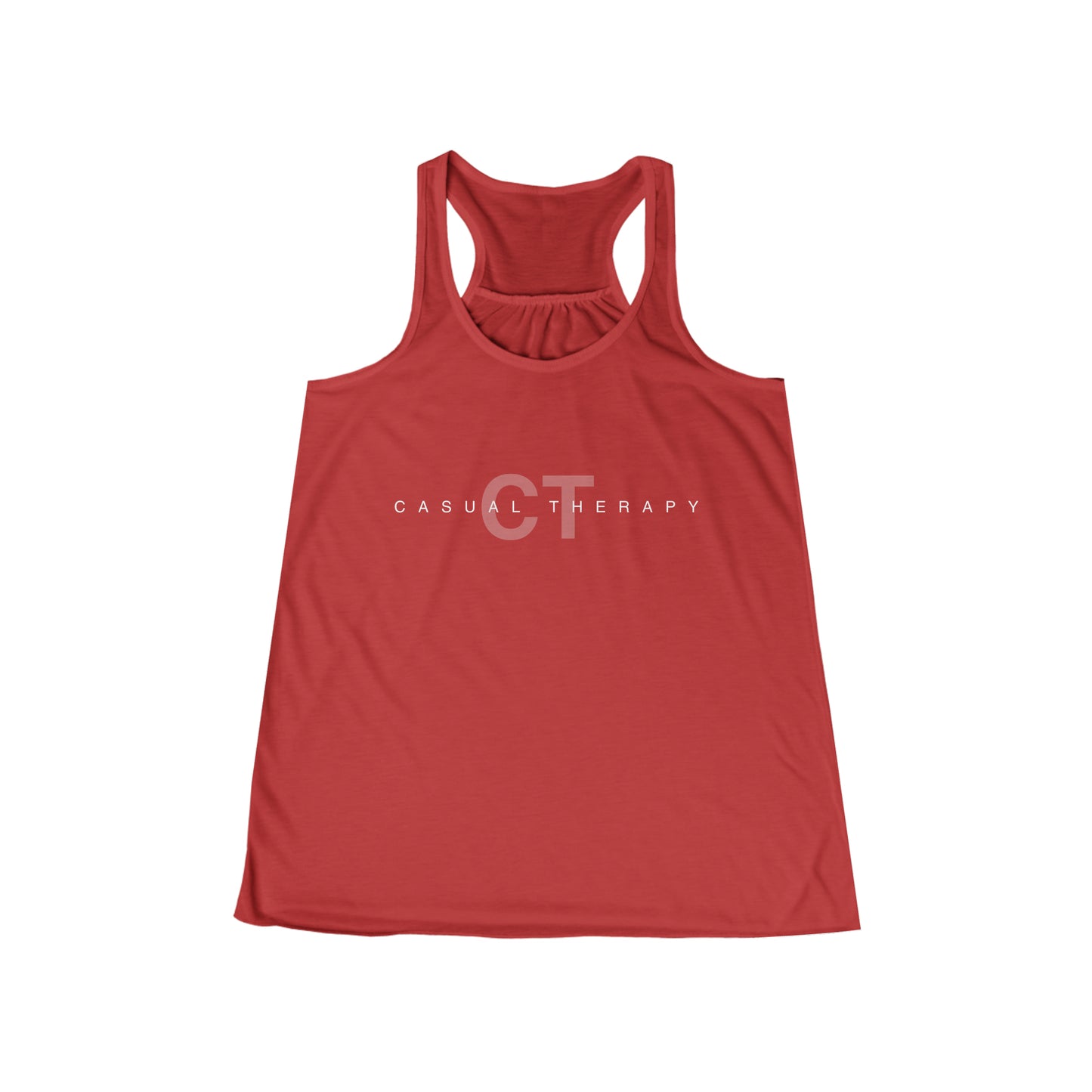 Casual Therapy Classic Logo - Flowy Racerback Tank - Casual Therapy