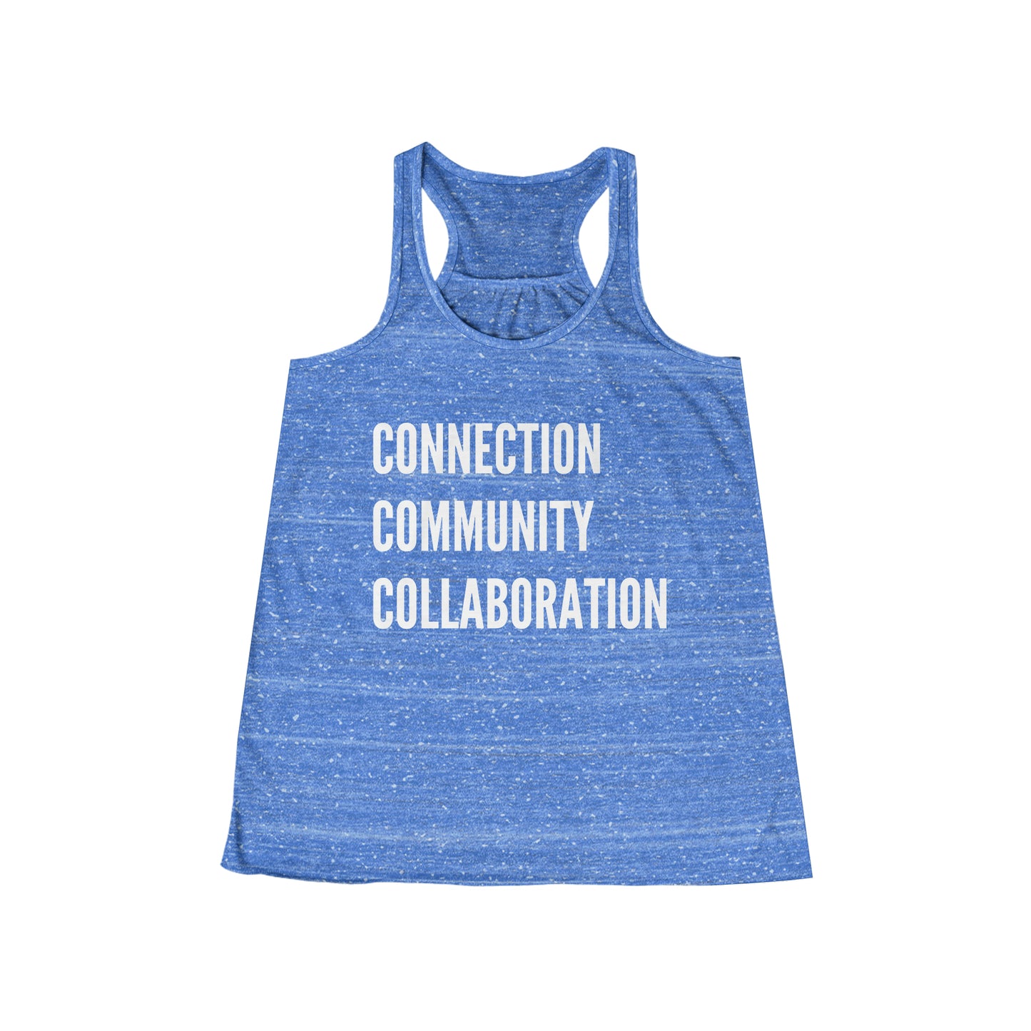 Connection Community Collaboration - Flowy Racerback Tank - Casual Therapy