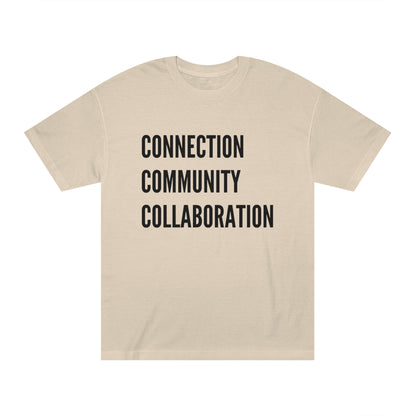 Connection Community Collaboration - Unisex Classic Tee - Casual Therapy