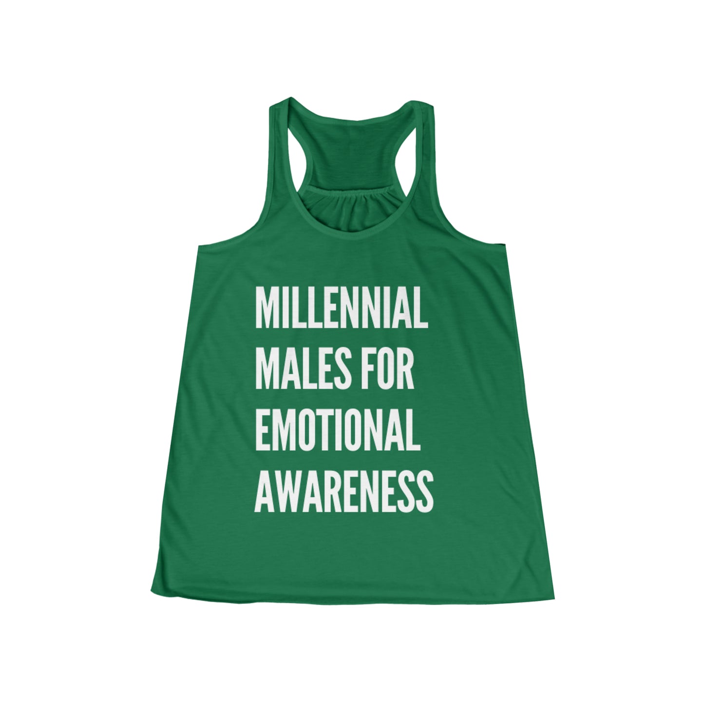 Millennial Males for Emotional Awareness - Flowy Racerback Tank - Casual Therapy