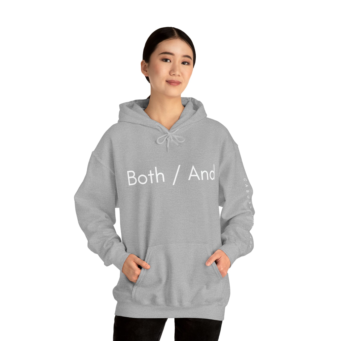 Both / And - Unisex Heavy Blend™ Hooded Sweatshirt - Casual Therapy