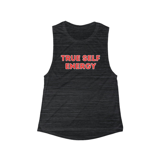 True Self Energy - Flowy Scoop Muscle Tank