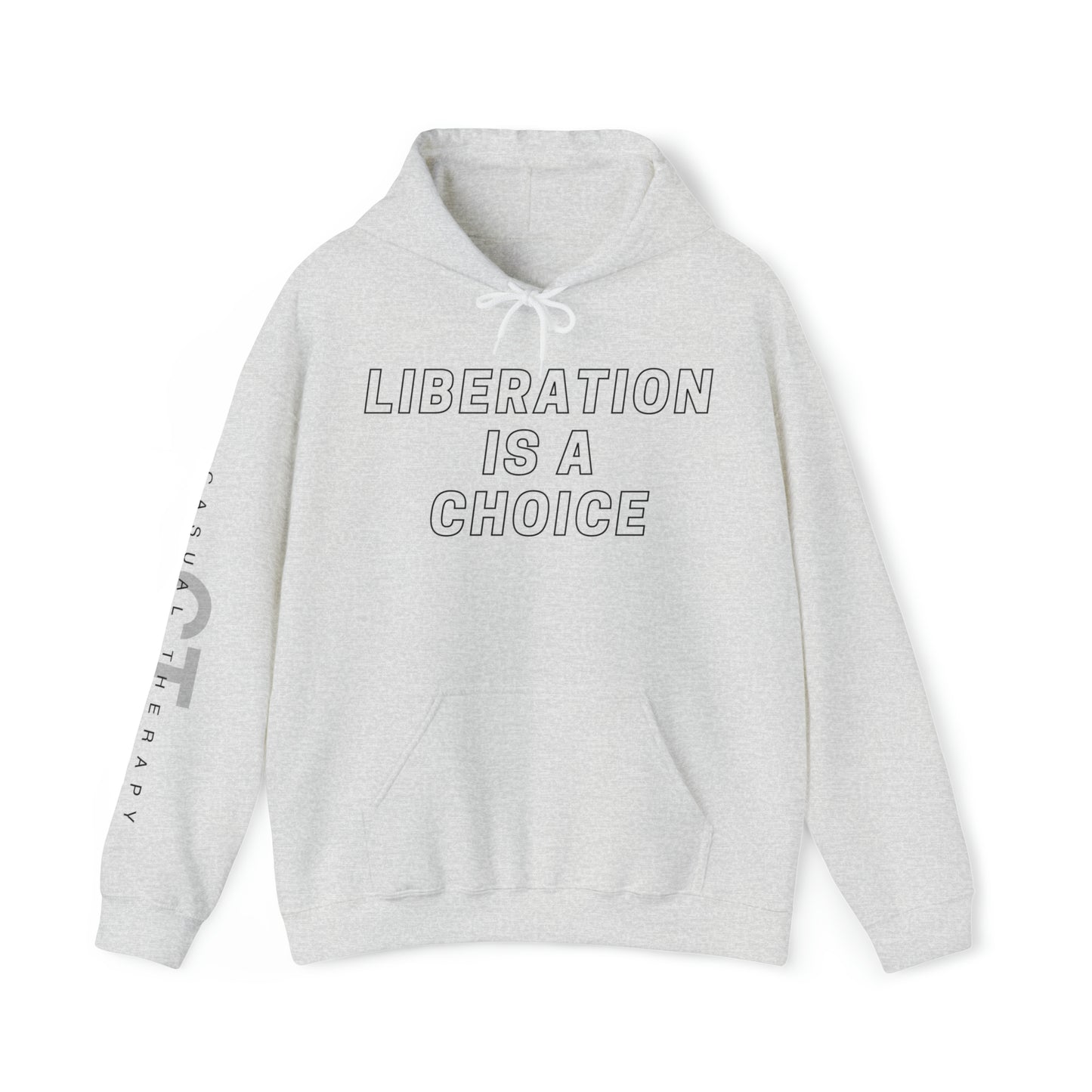 Liberation is a Choice - Unisex Heavy Blend™ Hooded Sweatshirt - Casual Therapy