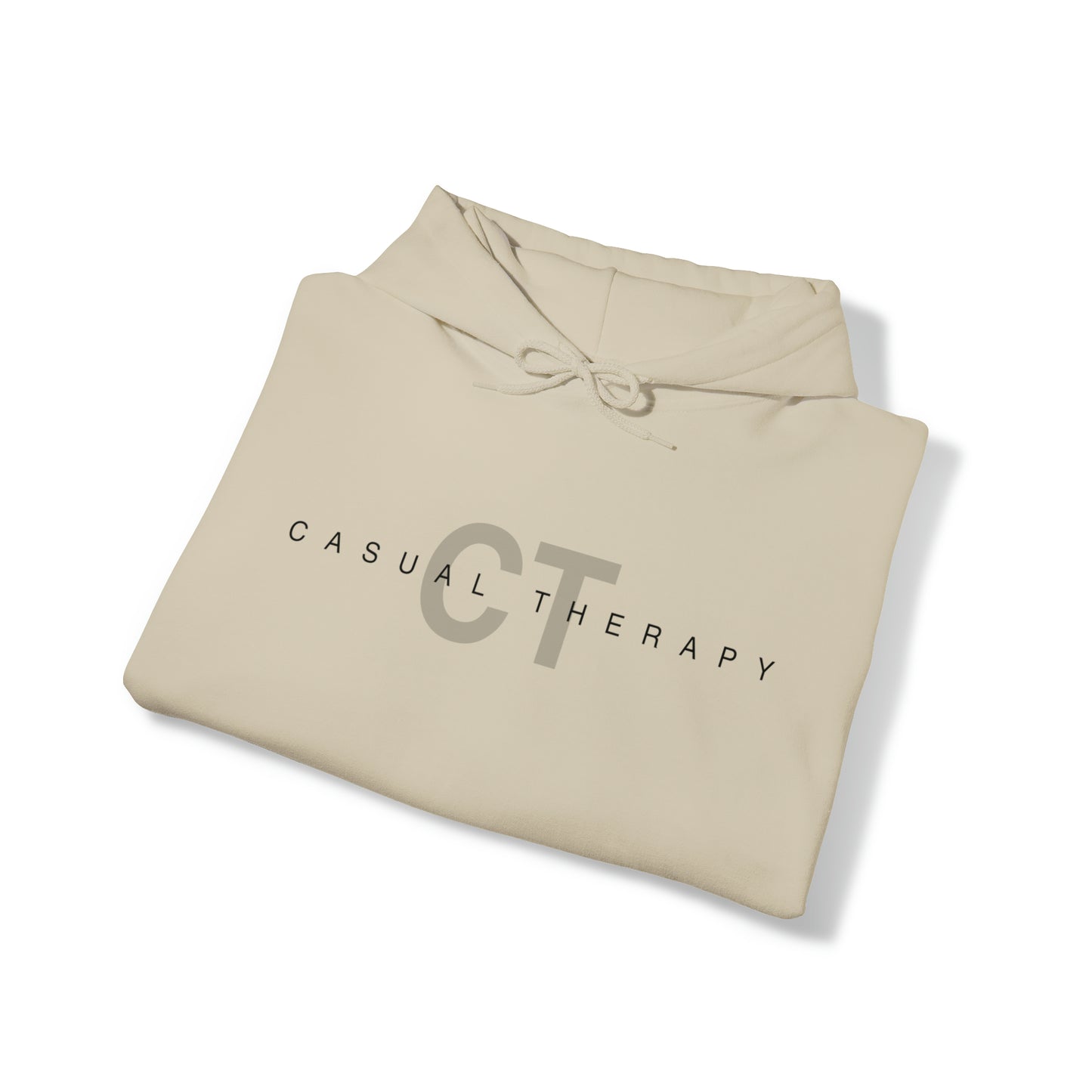 Casual Therapy Classic Logo - Unisex Heavy Blend™ Hooded Sweatshirt - Casual Therapy